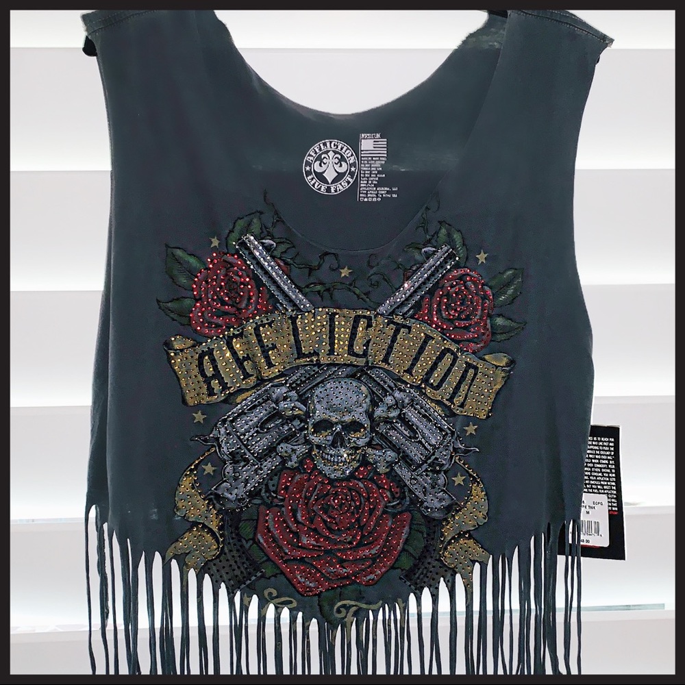 🛍5/$25 Affliction T-Shirt! NWT